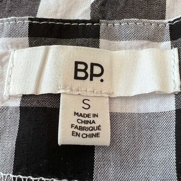 BP Junior Small Buffalo Check Wrap Dress - Picture 6 of 6